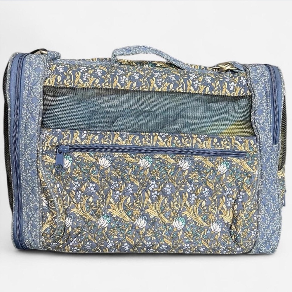 Floral Quilted Pet Carrier Convertible Bag/Backpack
